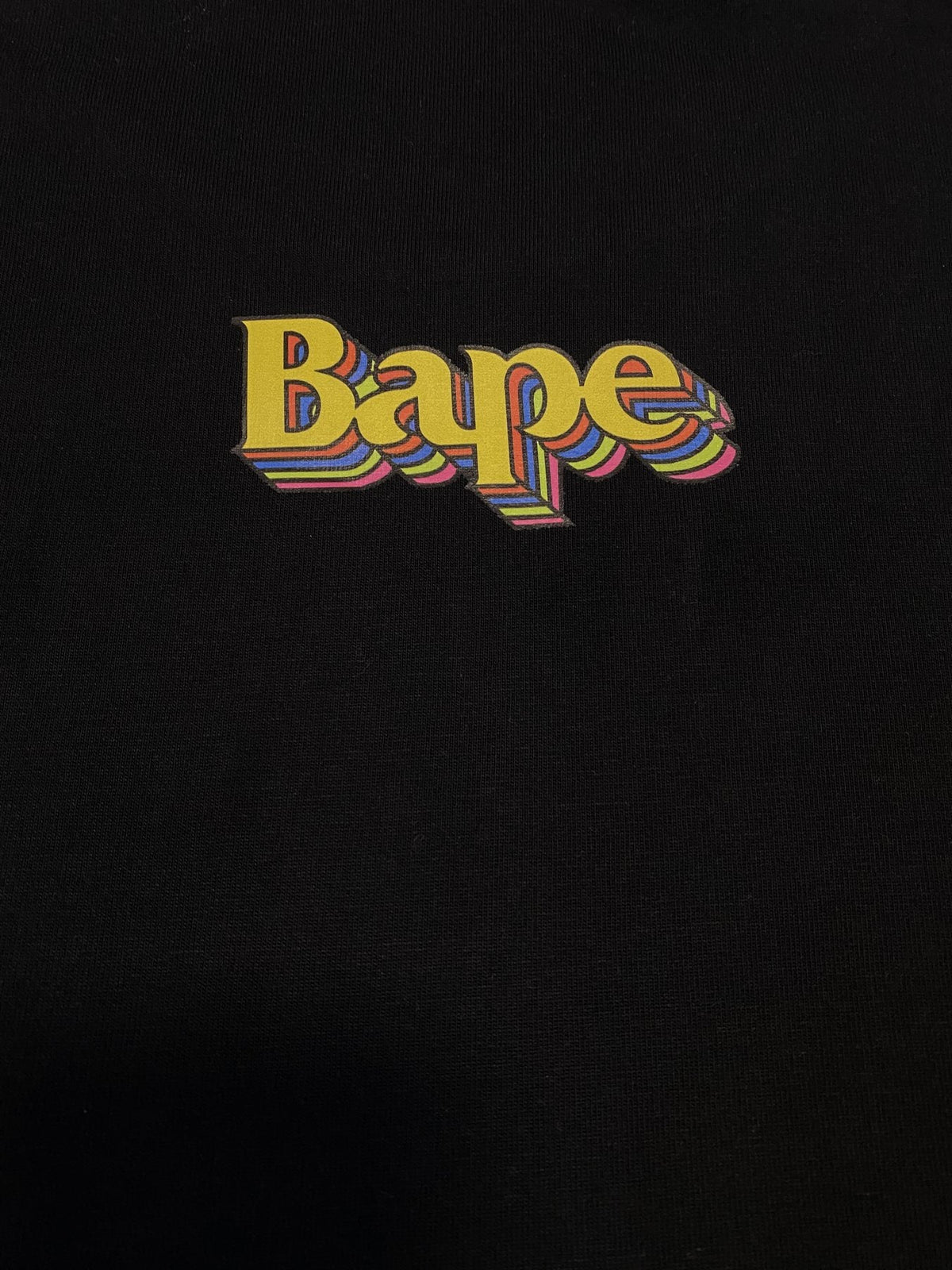 BAPE Ape Rainbow Graphic T-Shirt ¡ª detail