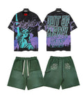 Godspeed Statue of Liberty T-Shirt & Shorts Set ¡ª front